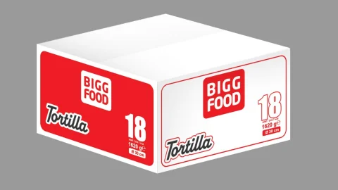 18 DÜRÜM TORTILLAS 30 CM