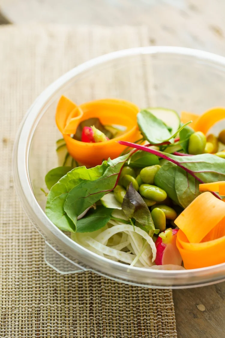  Salatschüssel klar 1000ml Ø18cm 