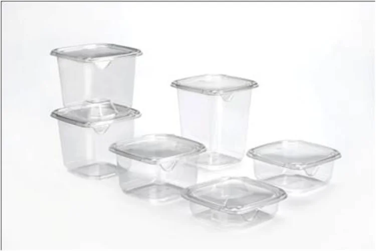  SURESTRIP square bowl clear 750ml 12x12cm 