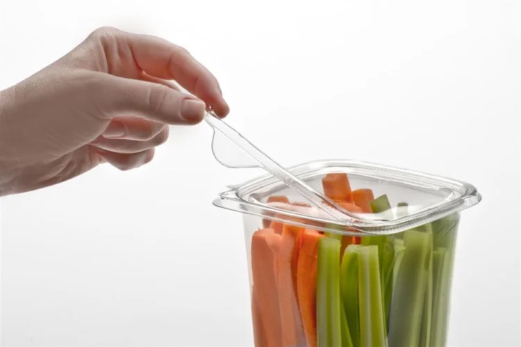  SURESTRIP square bowl clear 750ml 12x12cm 
