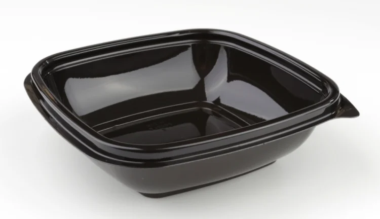  Square bowl black 250ml 13x13cm 