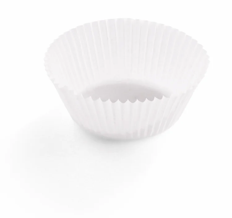  Round paper case Ø70x20mm (white)