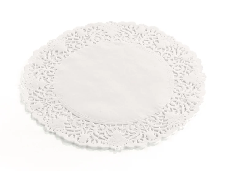  Round paper doyleys Ø22cm