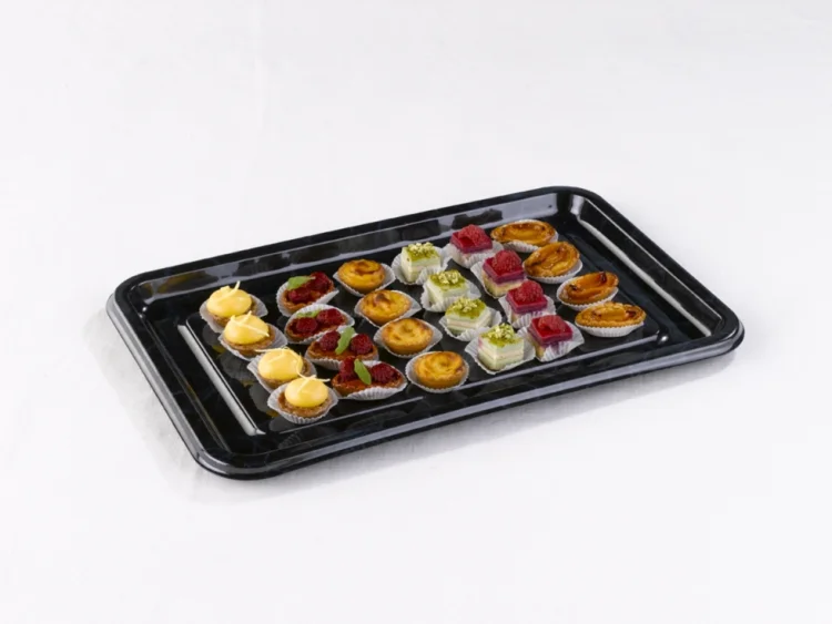  Rectangular platter marble 46x30cm 