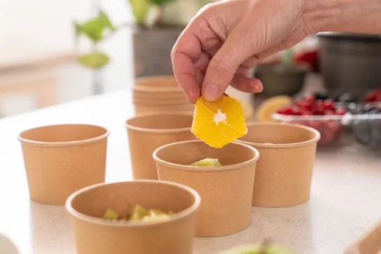 Cardboard Sauce Pot