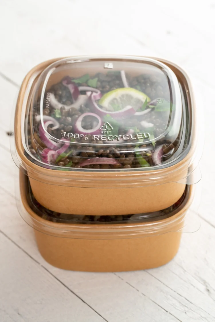  KRAFT Square bowl 400ml 
