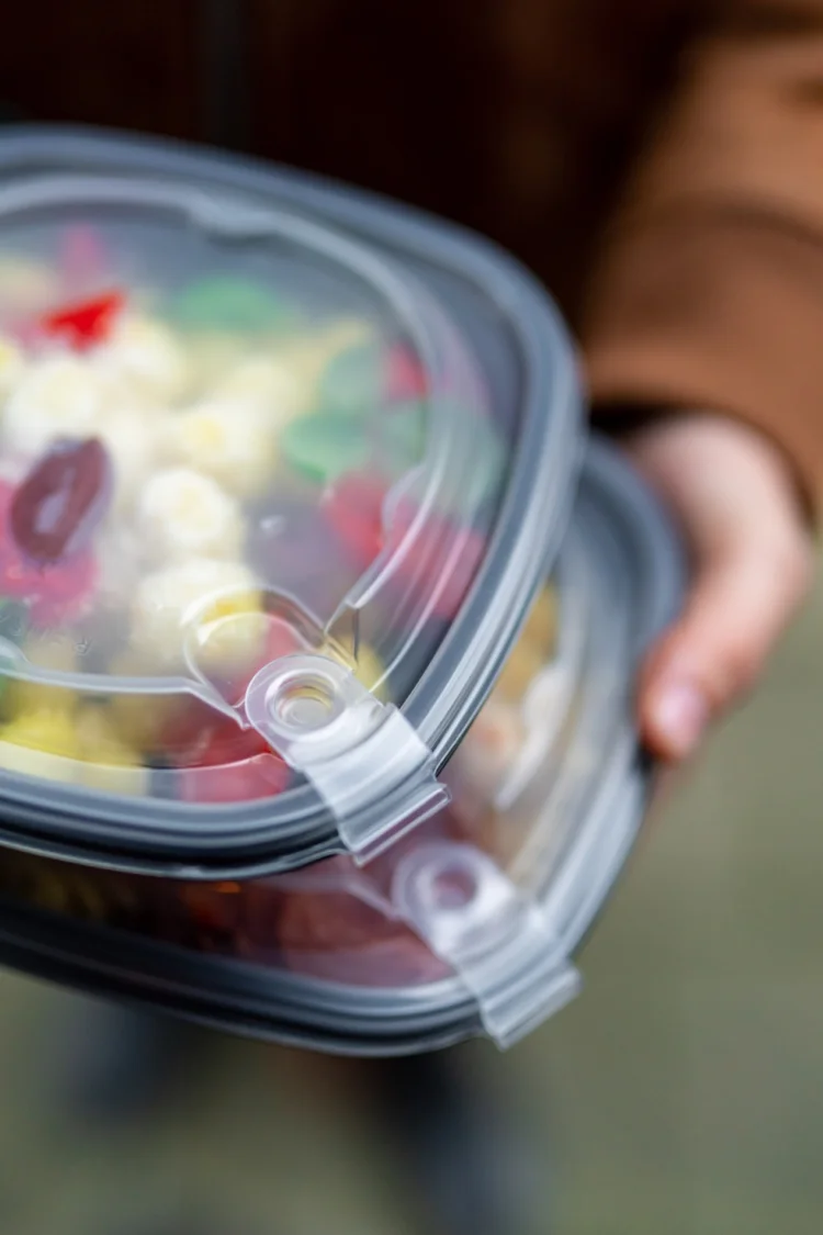 Reusable square container 500ml COMBO BOX 
